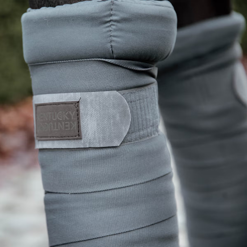 Kentucky Repellent Stable Bandages - Grey-2