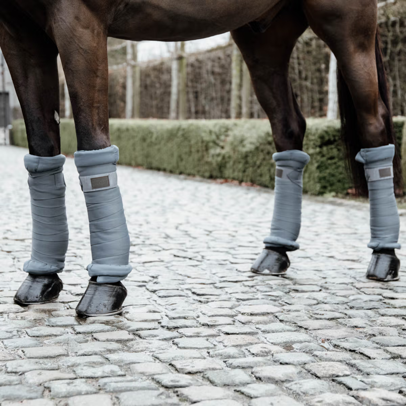 Kentucky Repellent Stable Bandages - Grey-3