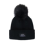Kentucky Pompom Beanie - Black