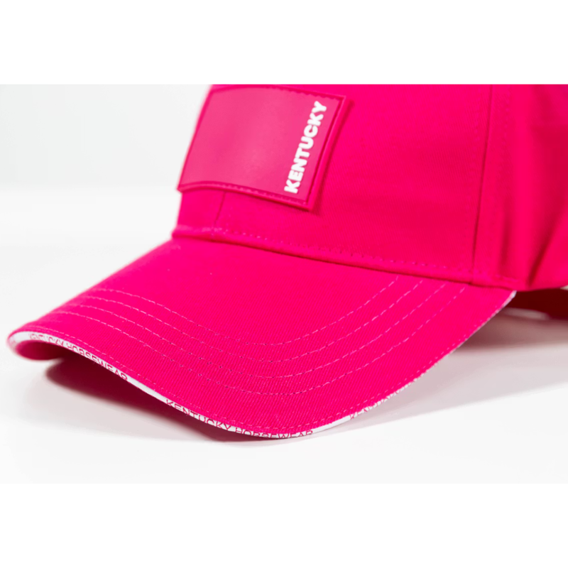 Kentucky Rubber Logo Cap - Pink-1