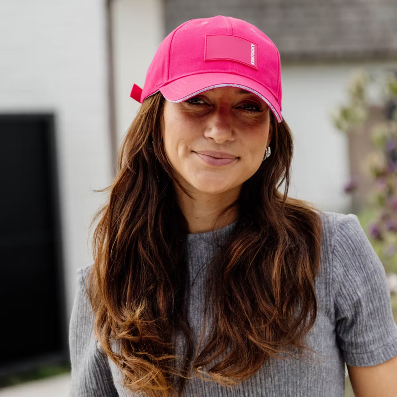 Kentucky Rubber Logo Cap - Pink-2