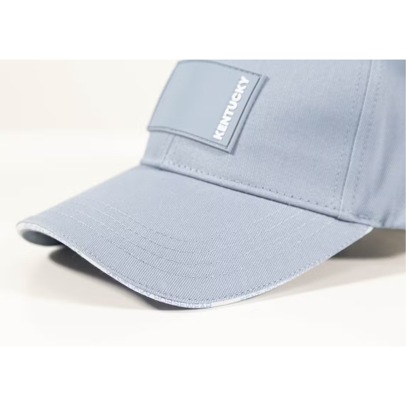 Kentucky Rubber Logo Cap - Light Blue-1