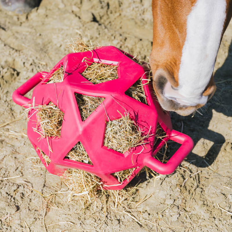 Kentucky Relax Horse Play Hay Ball - Pink-1