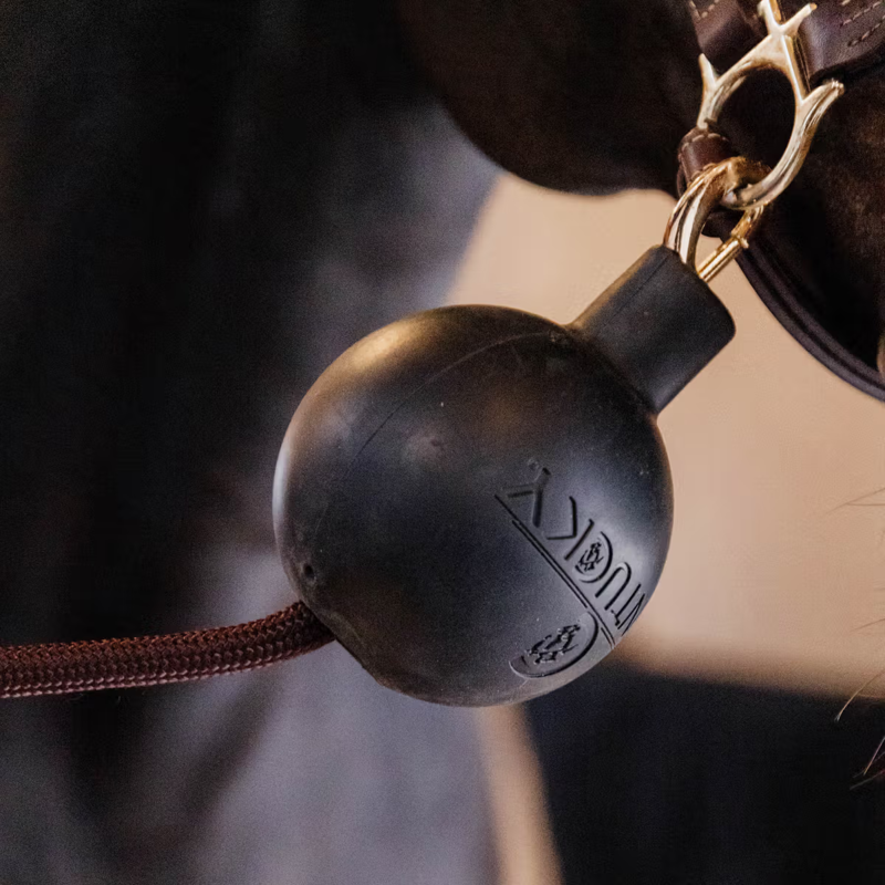 Kentucky Lead and Wall Protection Rubber Ball - Black-1