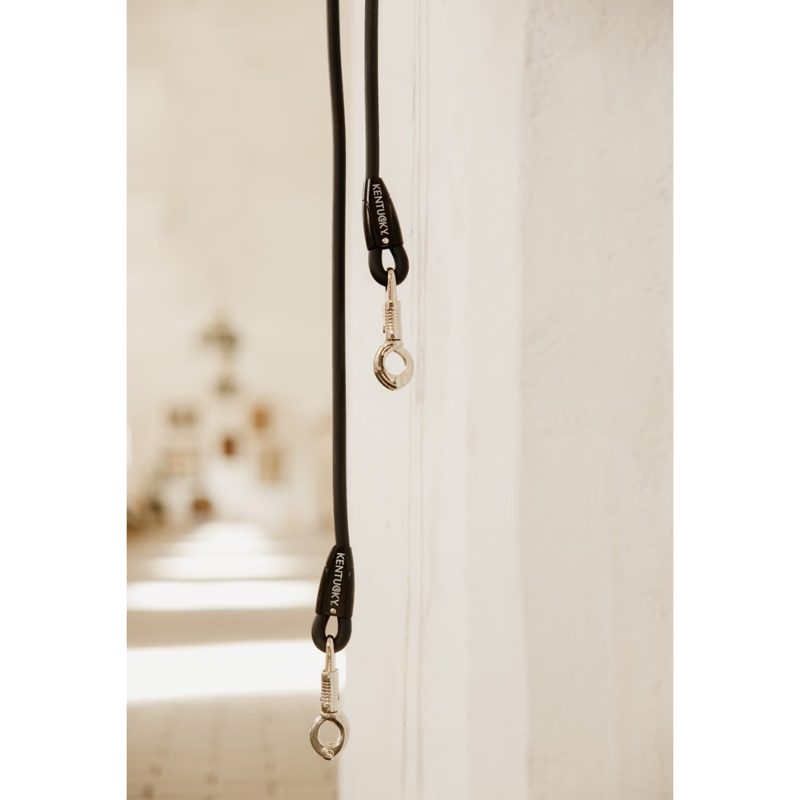 Kentucky Horsebox Cross Tie Lead - Black-1
