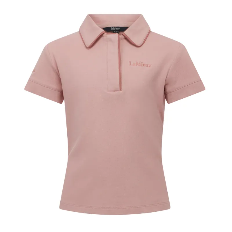 LeMieux Young Rider Polo Shirt - Blossom