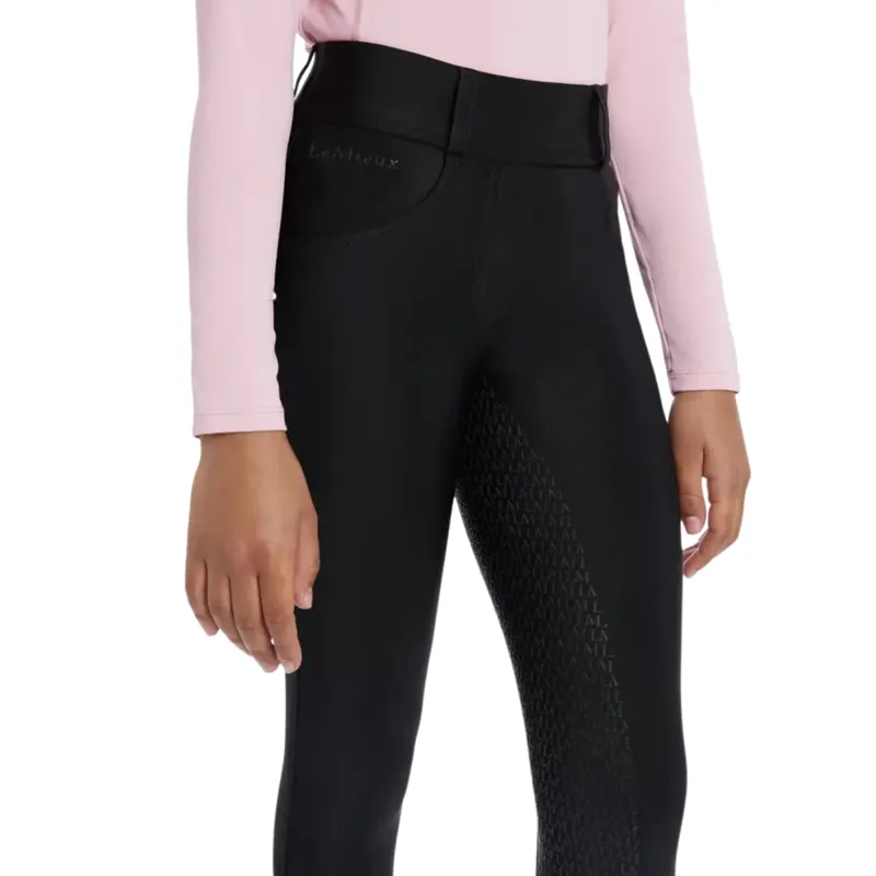 LeMieux Young Rider Remi Breggings - Black-2