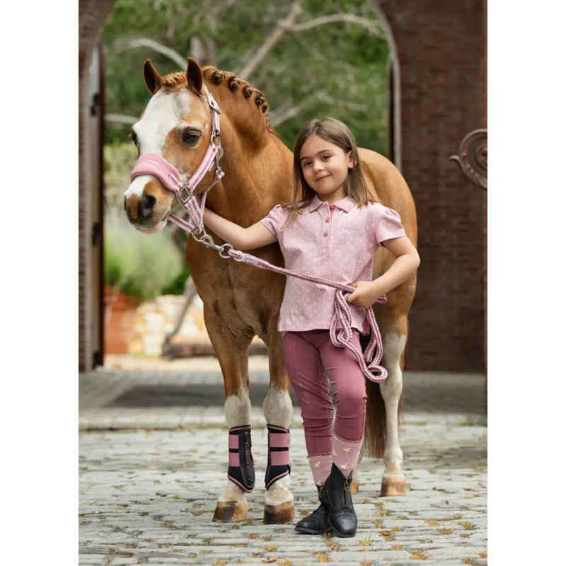 LeMieux Mini Polo Shirt - Blossom-5