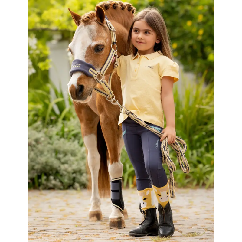 LeMieux Mini Polo Shirt - Mimosa-1