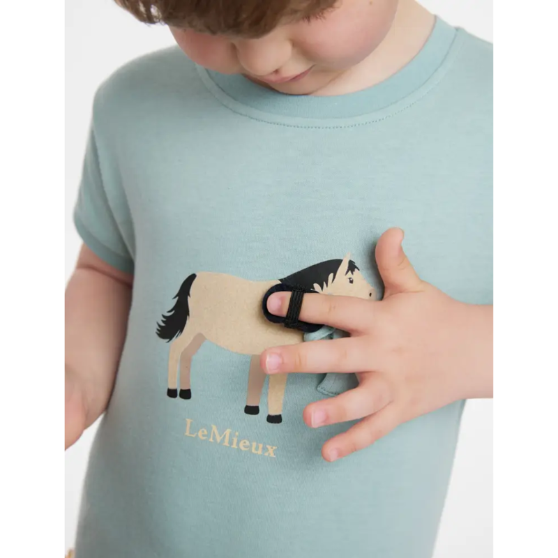 LeMieux Mini Alex Tee - Aqua-2