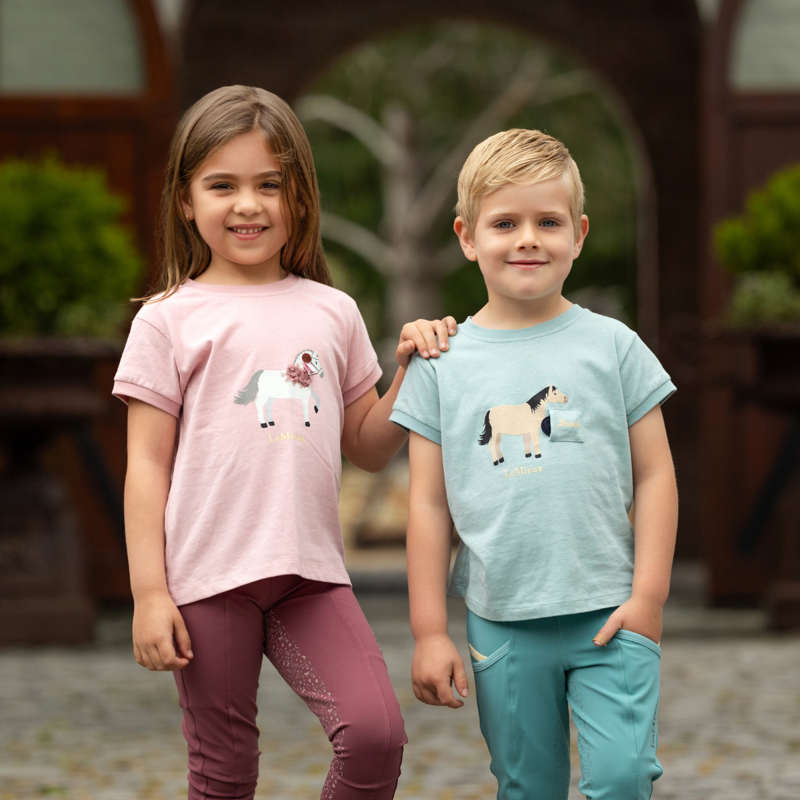LeMieux Mini Alex Tee - Aqua-4