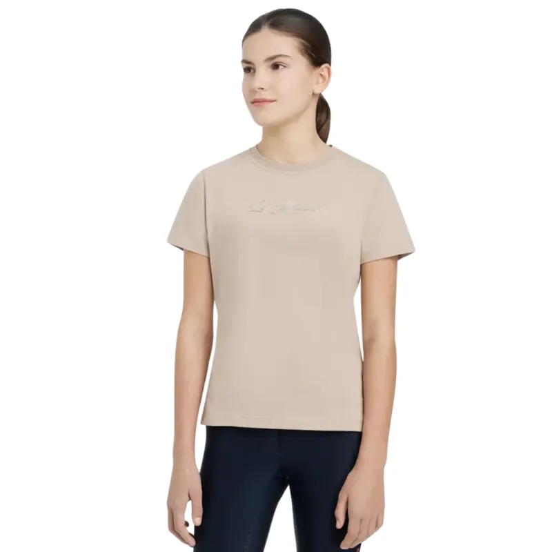 LeMieux Young Rider Arianna T-Shirt - Almond