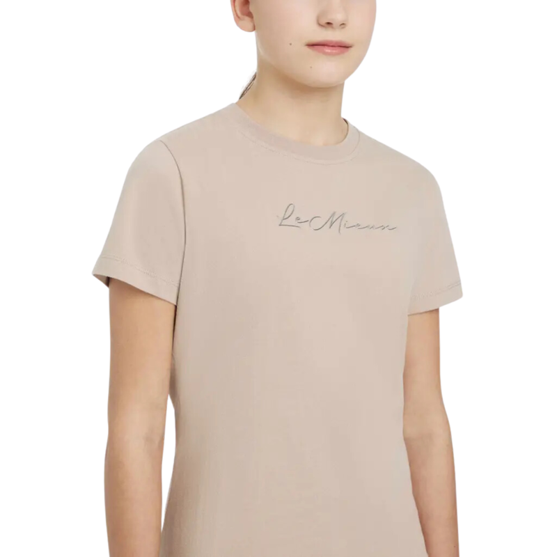 LeMieux Young Rider Arianna T-Shirt - Almond-2