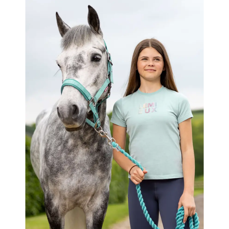 LeMieux Young Rider Arianna T-Shirt - Aqua-4