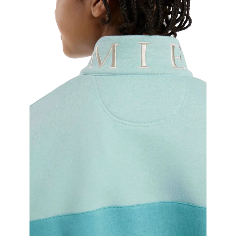 LeMieux Young Rider Kate Quarter Zip Sweat - Lagoon-3