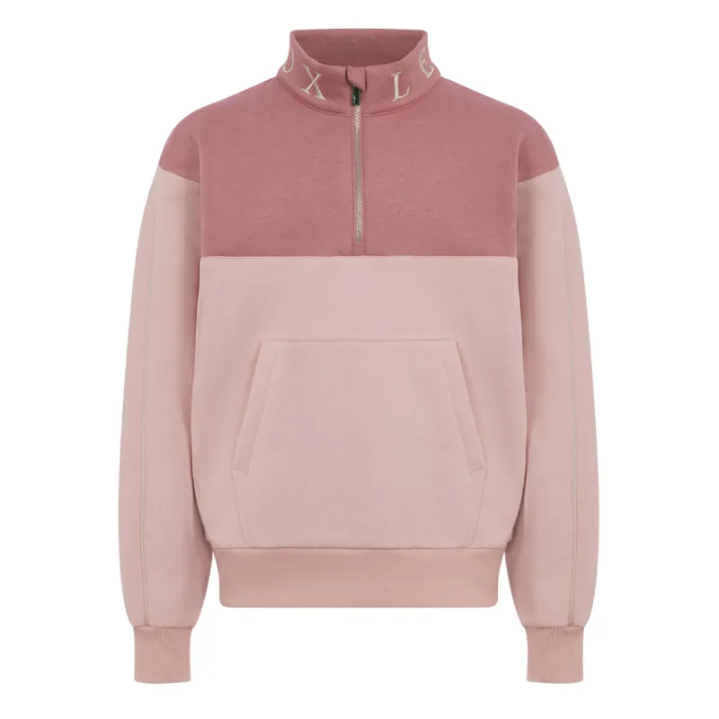 LeMieux Young Rider Kate Quarter Zip Sweat - Blossom-2