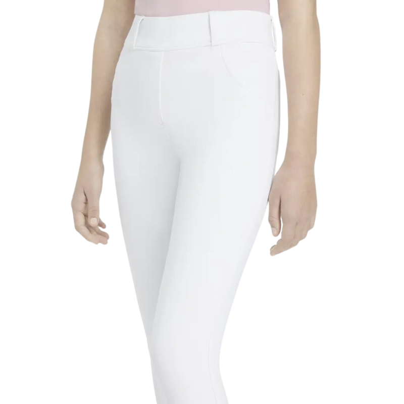 LeMieux Young Rider Remi Breggings - White-2