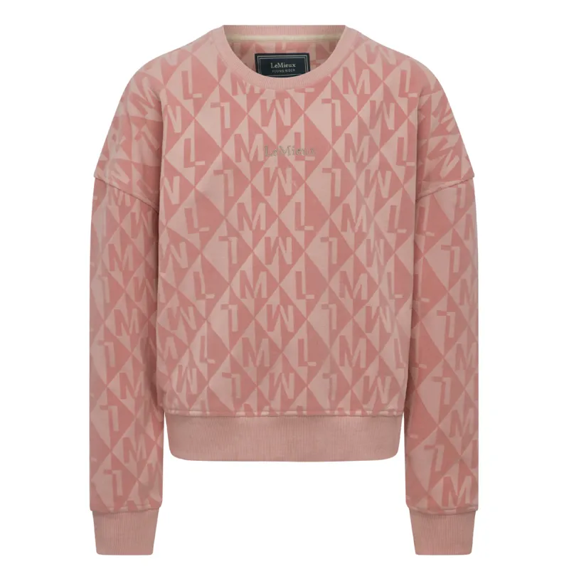 LeMieux Young Rider Clea Crew Sweat - Blossom-3