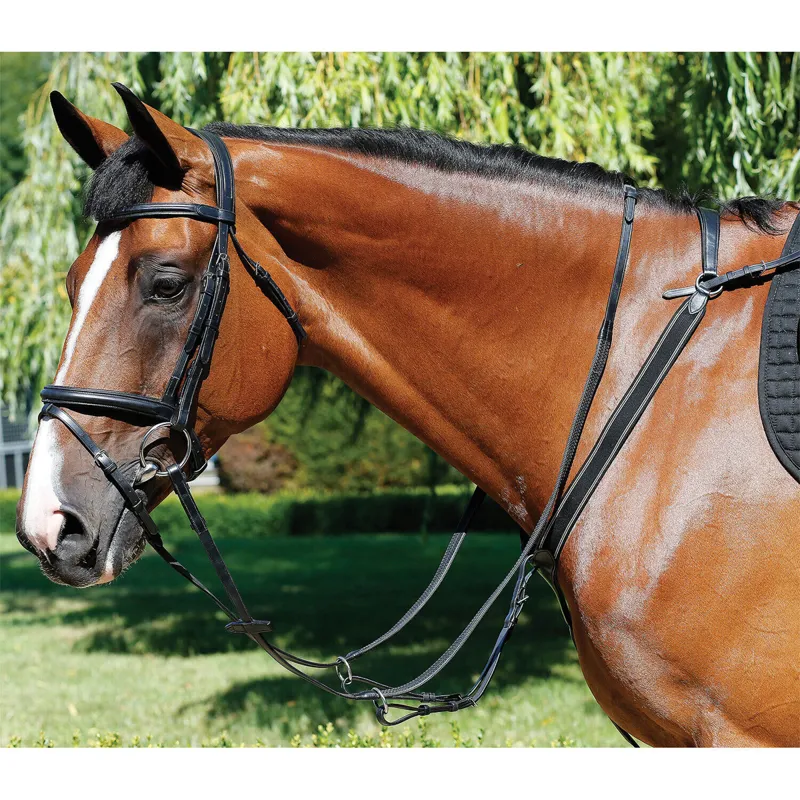 Mark Todd Performance Elastic Breastplate - Black