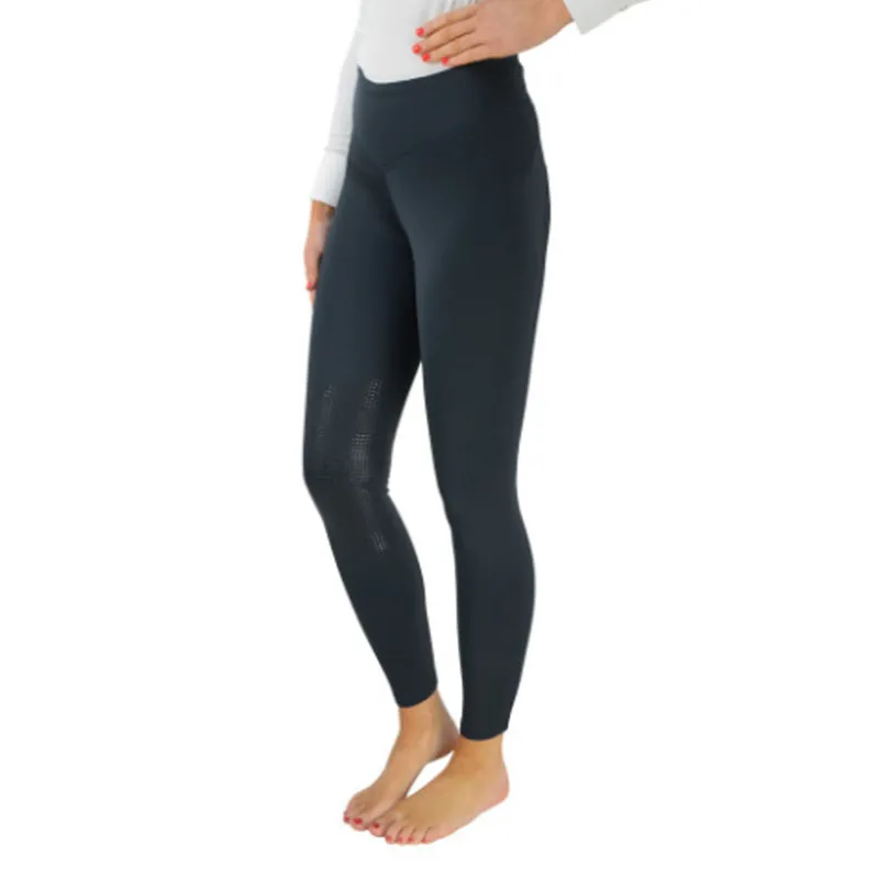 Hy Equestrian Oslo Softshell Riding Tights - Navy