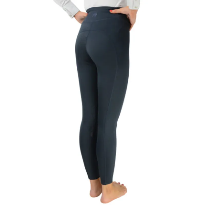 Hy Equestrian Oslo Softshell Riding Tights - Navy-1