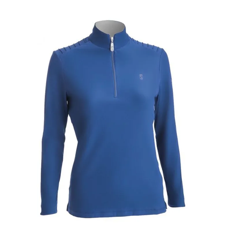 Tredstep Symphony Winter Chic Riding Shirt - Twilight Blue