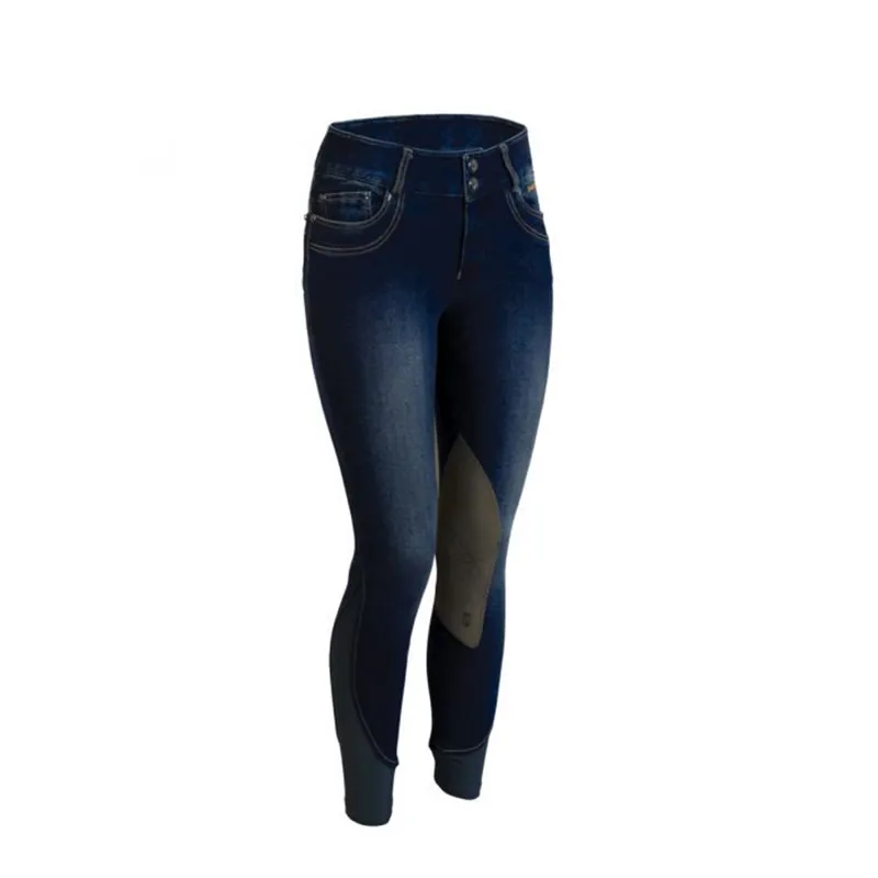 Tredstep Ladies Denim II Knee Patch Breeches 