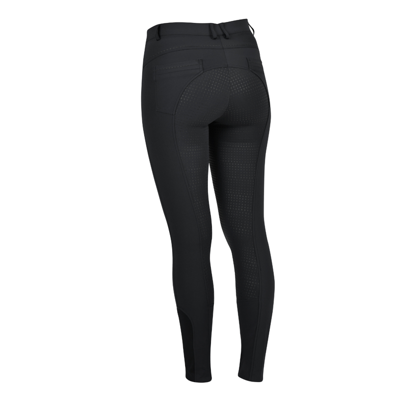 Dublin Ladies Shelby Full Seat Breeches - Black-1