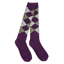 Dublin Argyle Socks - Purple/Ash
