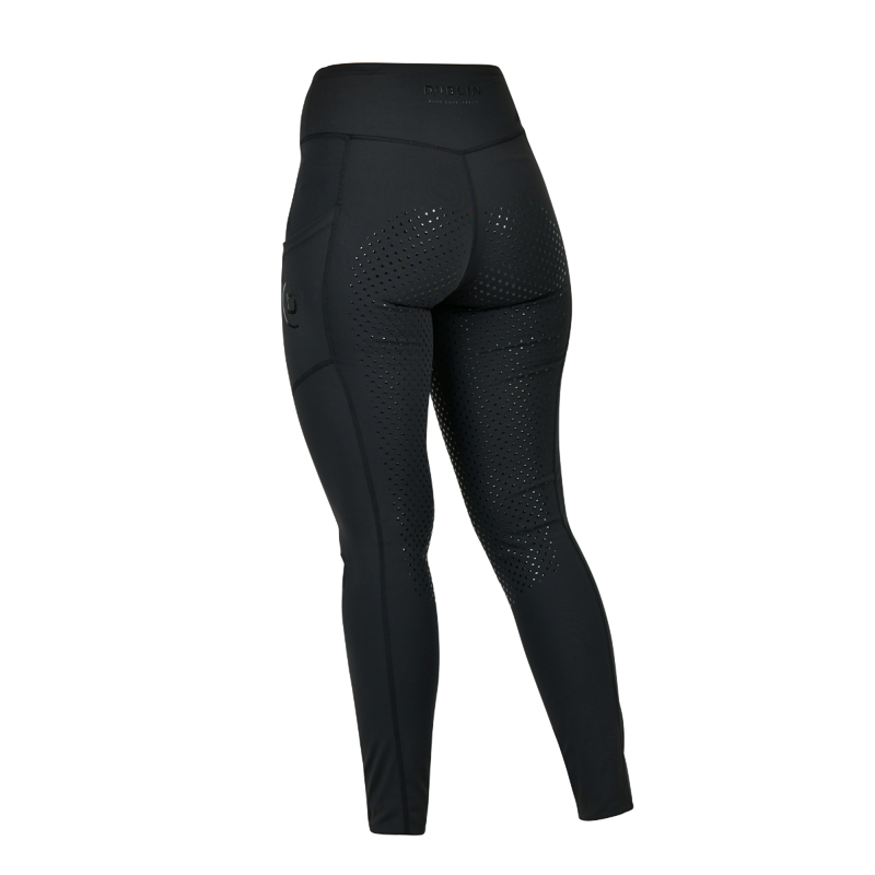 Dublin Ladies Everyday Riding Tights - Black-1