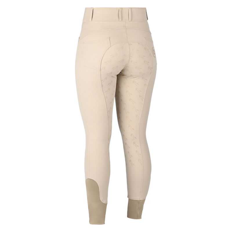 Dublin Ladies Cammy Comfort Twill Breeches - Biscuit-1