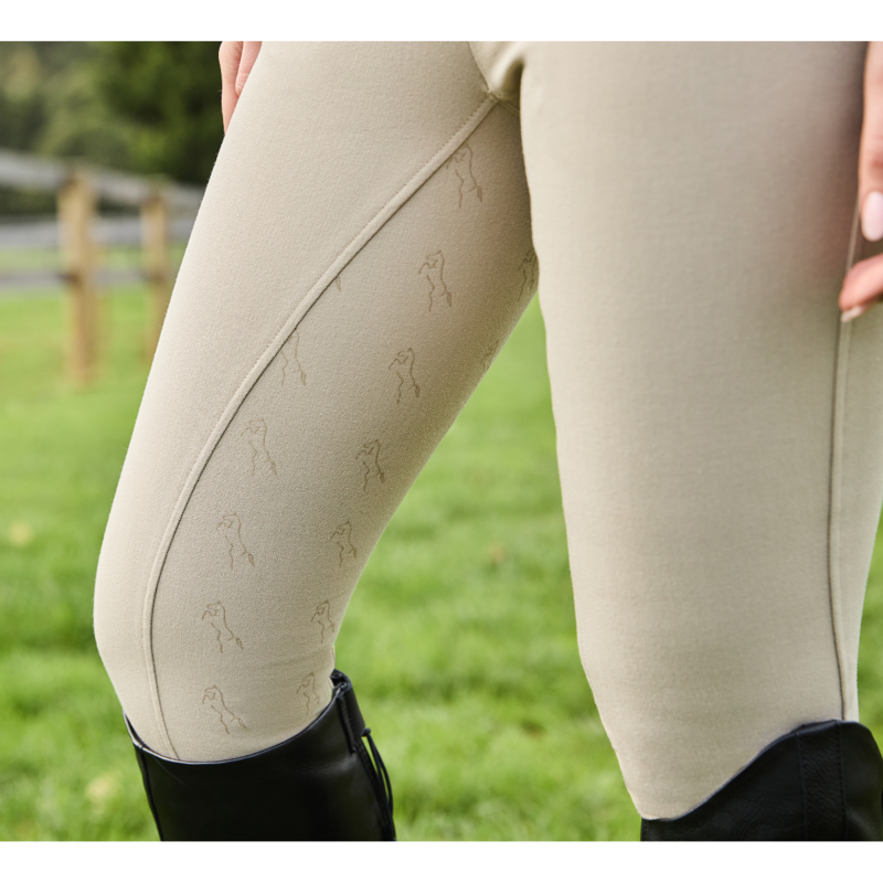 Dublin Ladies Cammy Comfort Twill Breeches - Biscuit-3