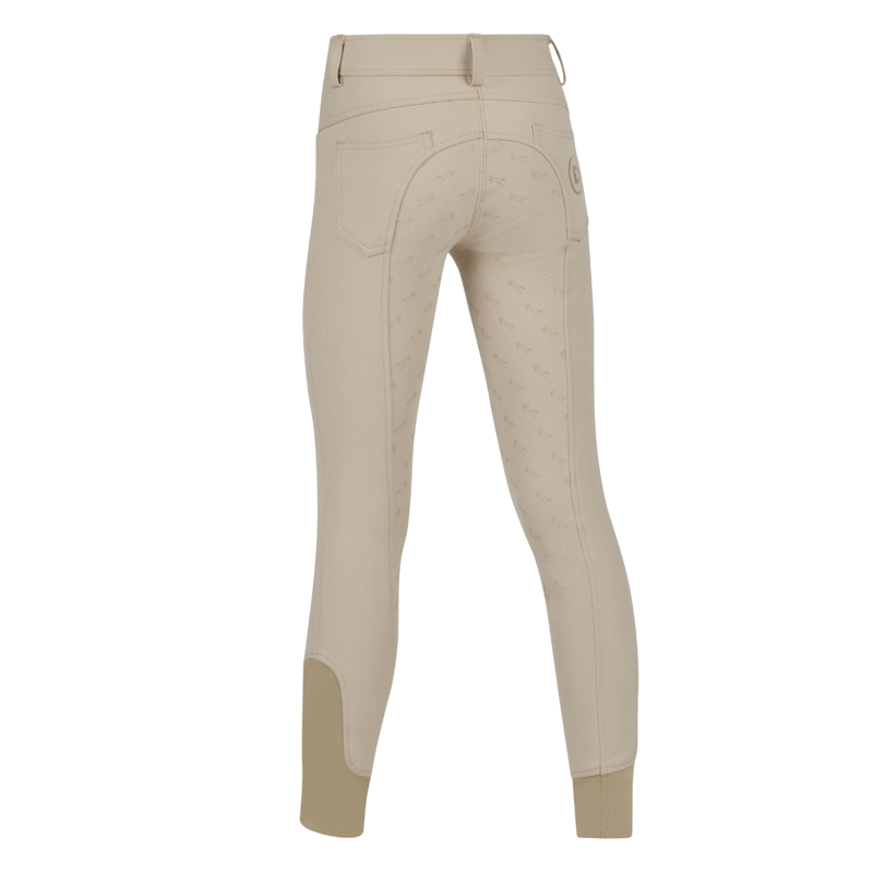 Dublin Kids Cammy Comfort Twill Breeches - Biscuit-1