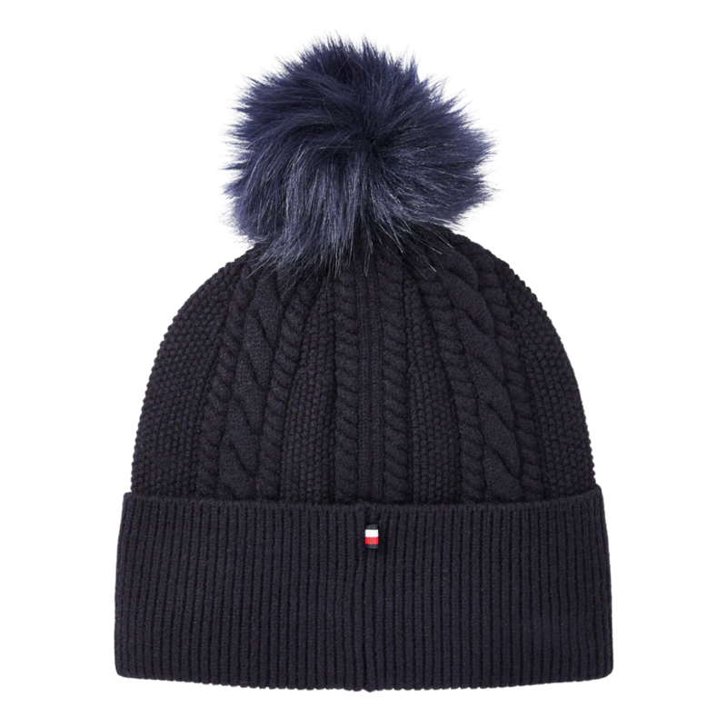 Tommy Hilfiger Perry Pom Pom Beanie - Desert Sky-1
