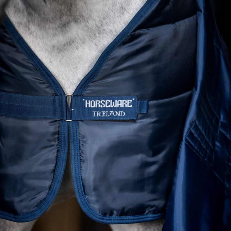 Horseware Pony 300g Rug Liner - Navy/Silver-2