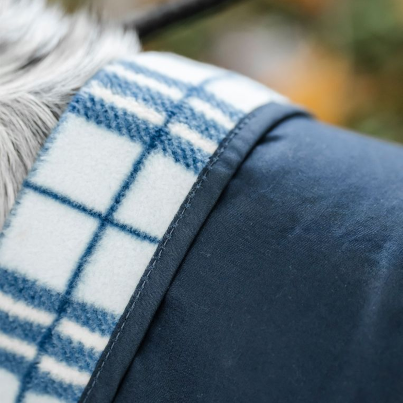 Horseware Newmarket Heritage Dog Coat - Navy/Witney Navy-3