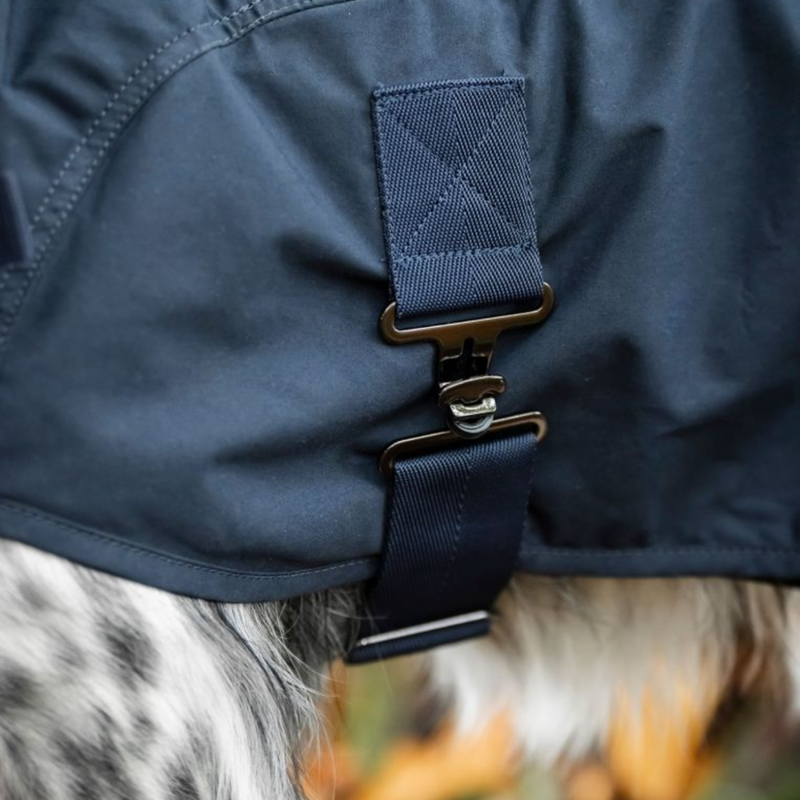 Horseware Newmarket Heritage Dog Coat - Navy/Witney Navy-6
