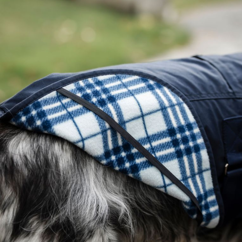 Horseware Newmarket Heritage Dog Coat - Navy/Witney Navy-7