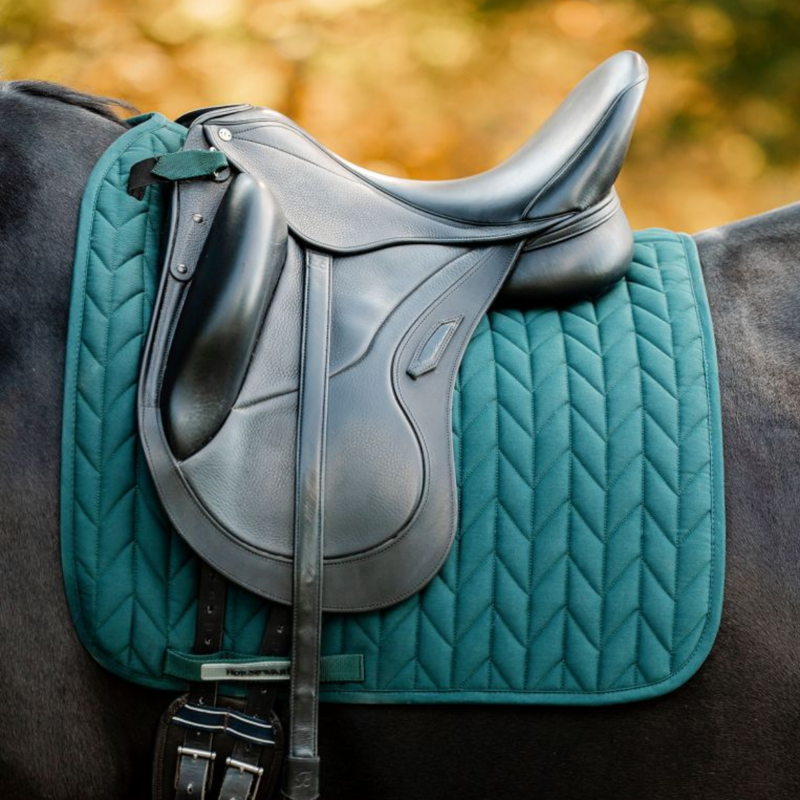 Horseware Dressage Saddlepad - Dynasty Green-1