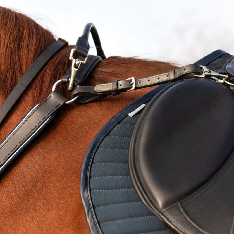 Horseware Micklem Breastplate With Martingale - Brown-3