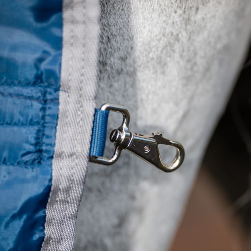 Horseware Ionic  Therapy 200g Liner - Imperial Blue/Silver Navy-4
