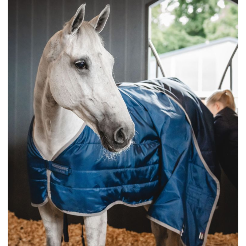 Horseware Ionic  Therapy 200g Liner - Imperial Blue/Silver Navy-5