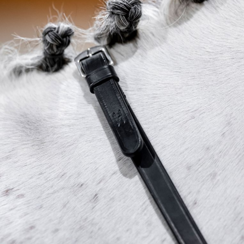 Horseware Curb Reins - Black-1