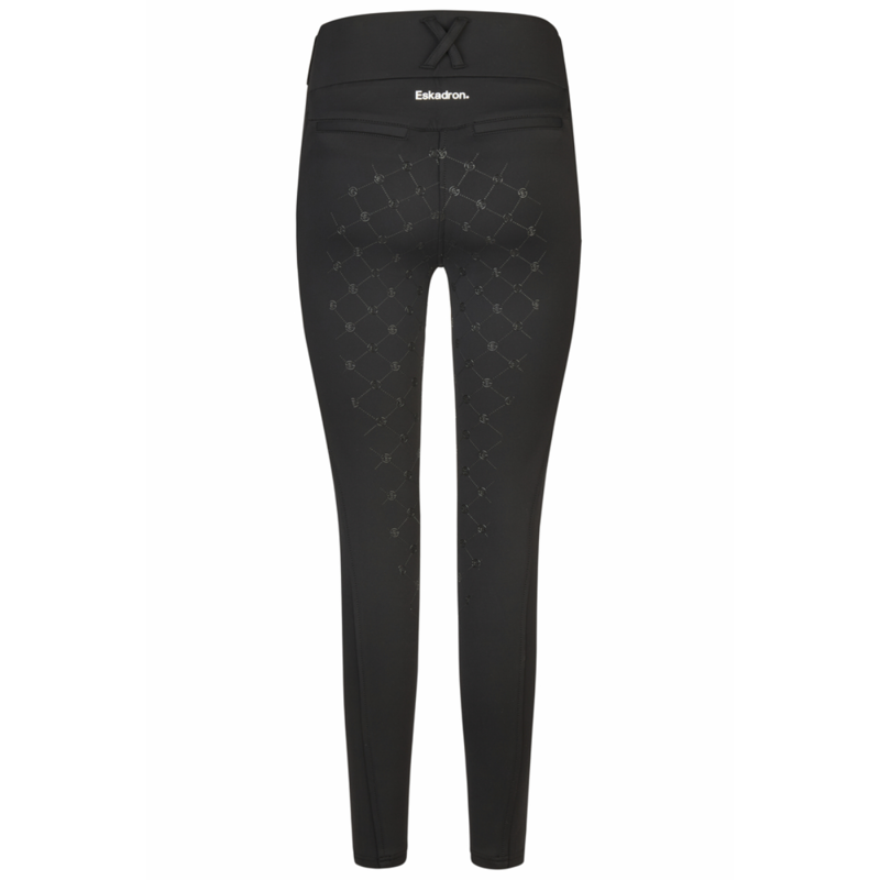 Eskadron Flex Full Grip Riding Tights Dynamic AW25 - Black-1
