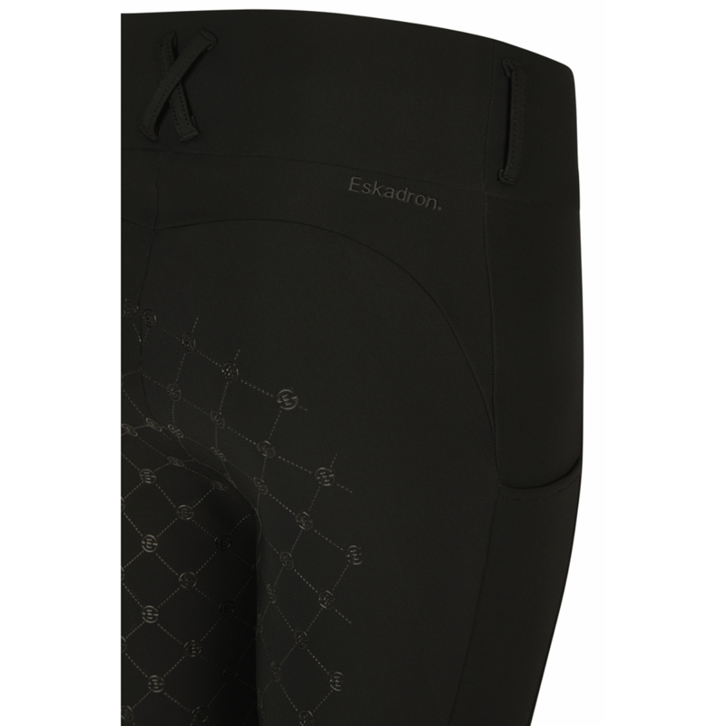 Eskadron Cosy Full Grip Riding Tights Dynamic AW25 - Black-2