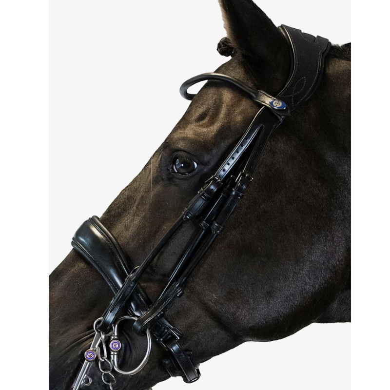 PS Of Sweden Passage  Double Bridle - Black-2