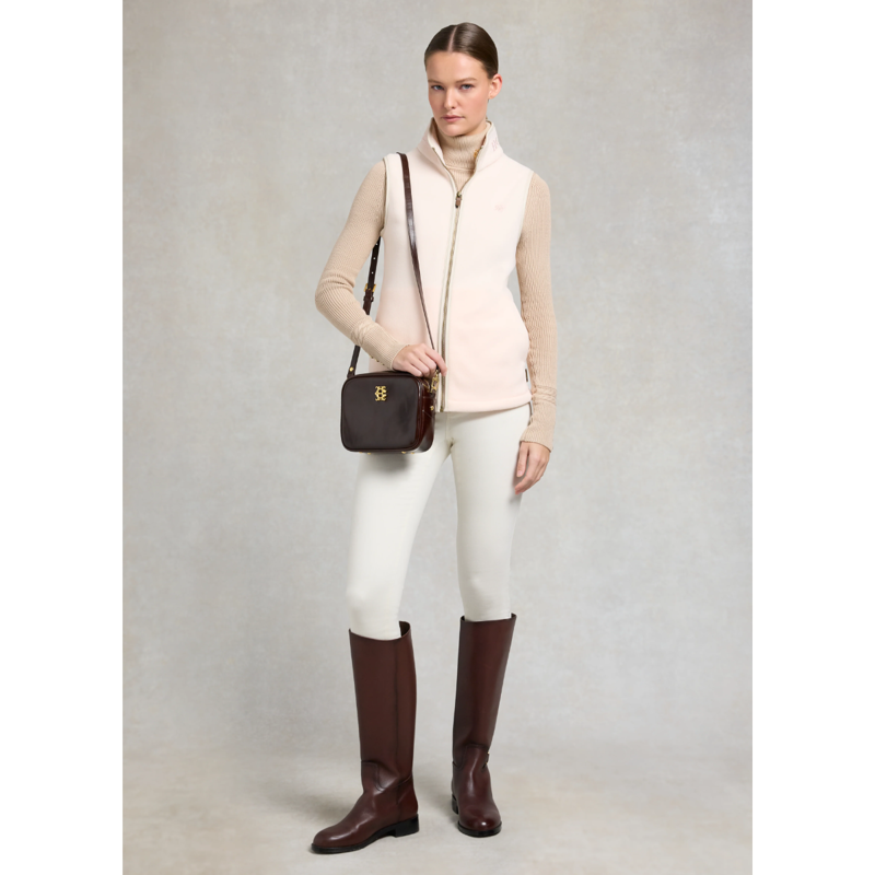 Holland Cooper Country Fleece Gilet - Palest Pink-1