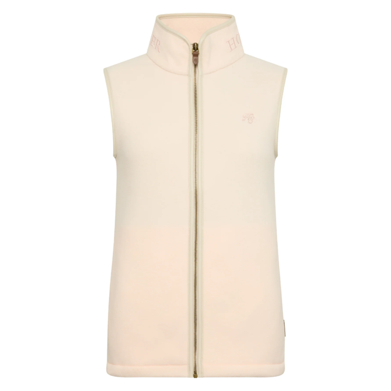 Holland Cooper Country Fleece Gilet - Palest Pink-4