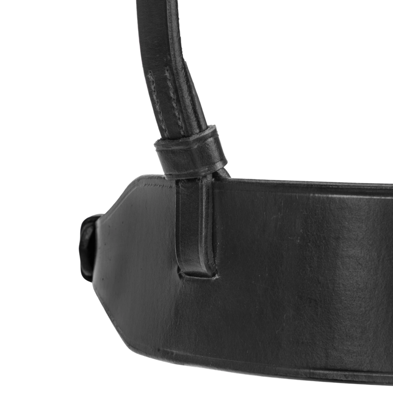 Shires Velociti Rapida Show Hunter Cavesson Noseband - Black-1