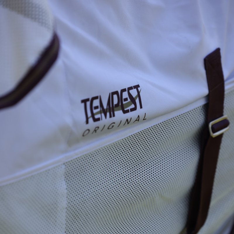 Shires Tempest Original Fly Mesh Combo Rug - White-2